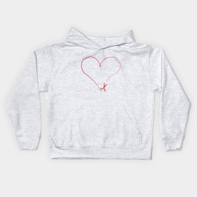 heart Kids Hoodie by Hunnyboosmadness